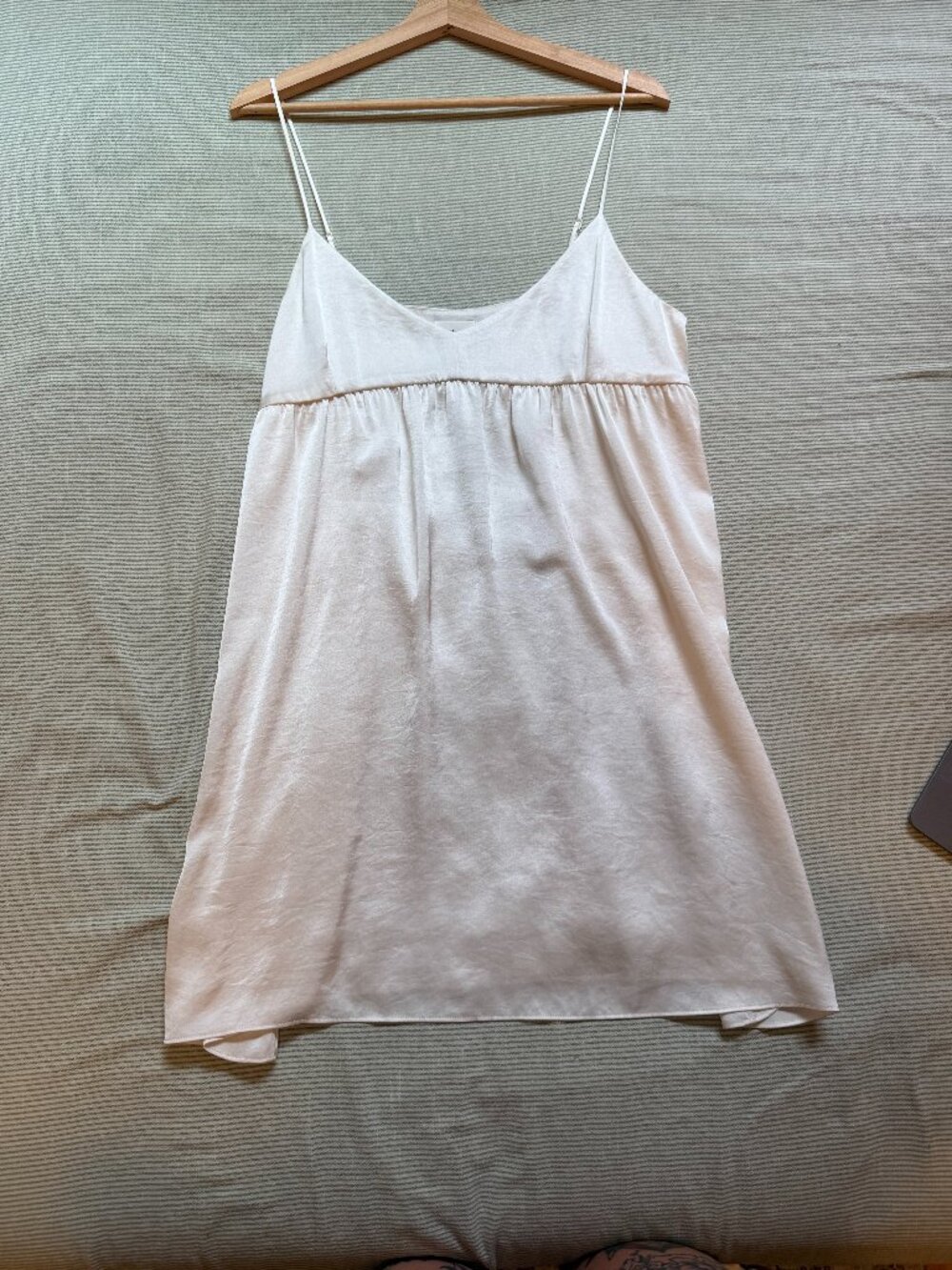 Aritzia 'Lover' Satin Mini Dress - M